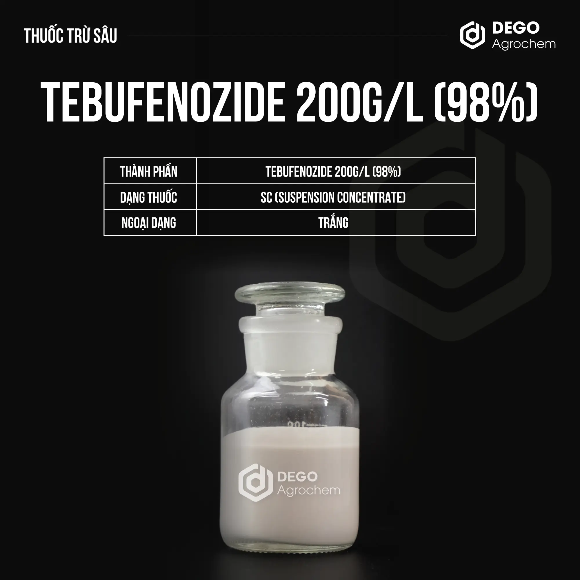 Tebufenozide 200g/l (98%) Tebufenozide 200g/l (98%)